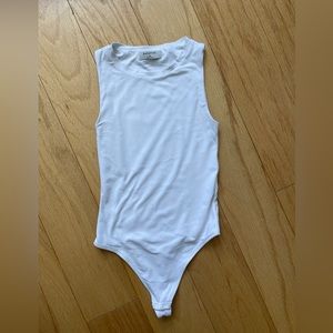Aritzia Babaton White Bodysuit XS